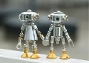 Steampunk Mechanical Glossy Metal Robot DIY Kit Blind Box - FacFox Shop